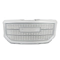 ABS Plastic Silver Front Upper Grille for GMC Sierra 1500 (2016–2018)