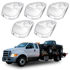 5X Cab Marker Roof Running Light Clear Cover for Ford F-250 F-350