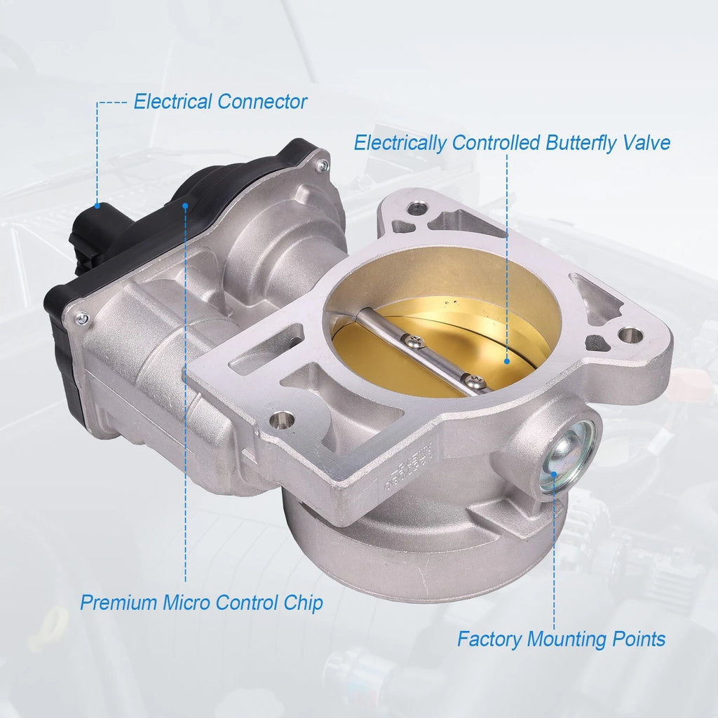 Throttle Body for GMC 1500, Chevy Express, Silverado (2000-2006)