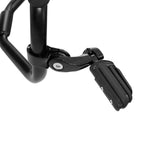 Adjustable Highway Foot Pegs for Harley Touring (32mm, Black)