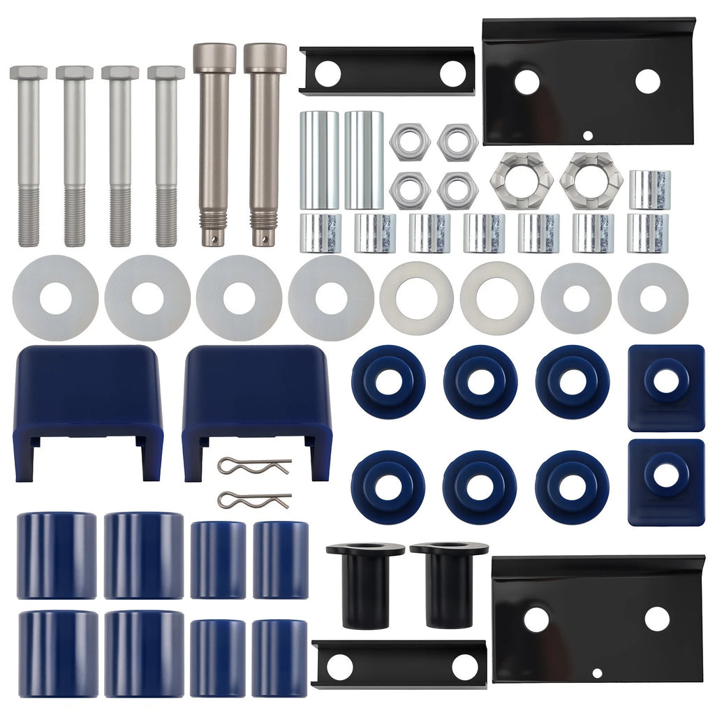 Hood Hinge Pivot Bushing Mounting Bolt Kit for Peterbilt 357 375 379 (1994–2021) 13-04391