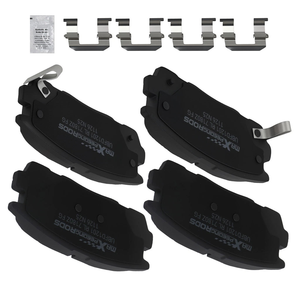 Rear Ceramic Brake Pads for Saturn Vue 2008-2010, Suzuki XL-7 2007-2009