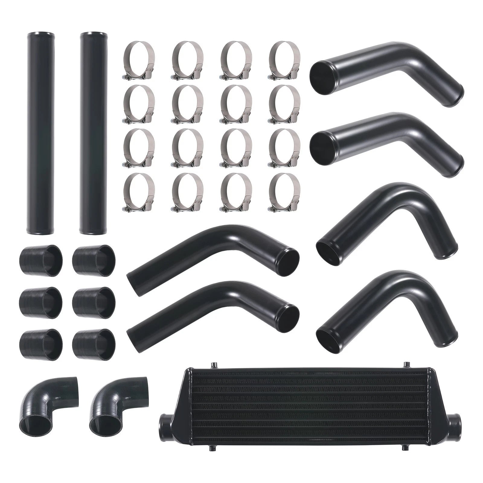 2.5" Intercooler Kit for Mini Cooper 1.6L Turbo (2008–2012) Universal Black
