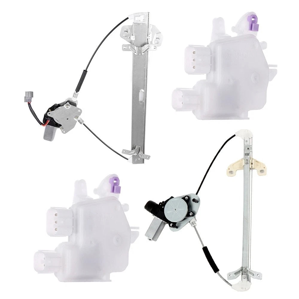 Door Lock Actuator & Window Regulator Set for Honda Accord 3.0L