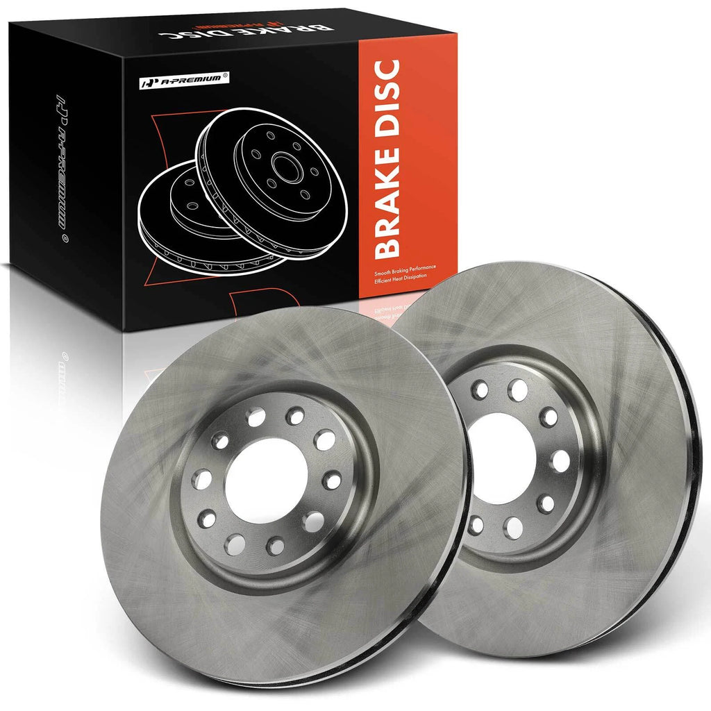 Front Disc Brake Rotors for Jeep Compass Renegade (2017–2022)