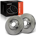 Front Disc Brake Rotors for Jeep Compass Renegade (2017–2022)