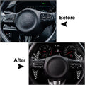 Steering Wheel Shifter Paddle Extension for Kia K3 (2019–2023) Black