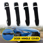 Side Door Handle Cover Trim for Lexus GX460 (2010–2022) Glossy Black