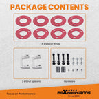 1.5"-2.5" Leveling Kit Front Spacers for GMC Yukon Sierra 1500 (2007–2009)