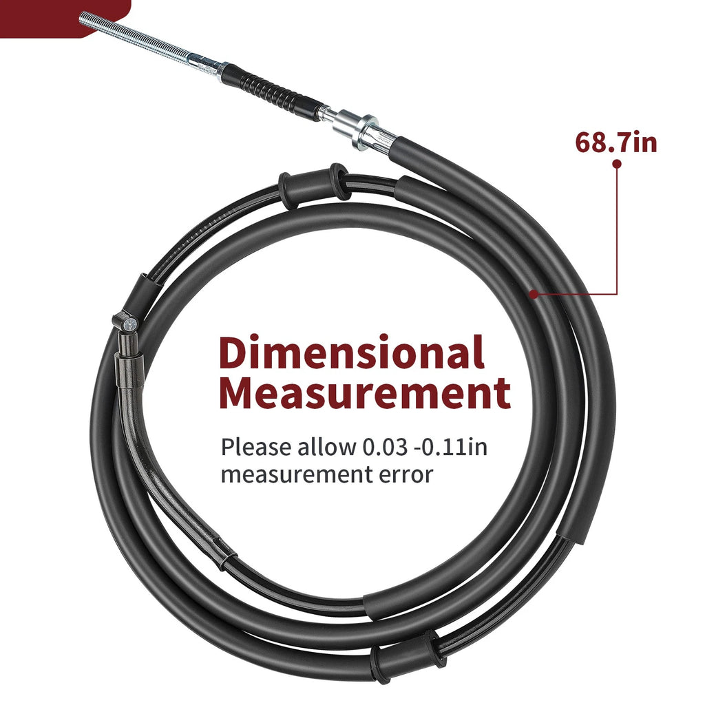Rear Parking Brake Cable for Suzuki King Quad 450/700 (2005–2010) #58810-31G00