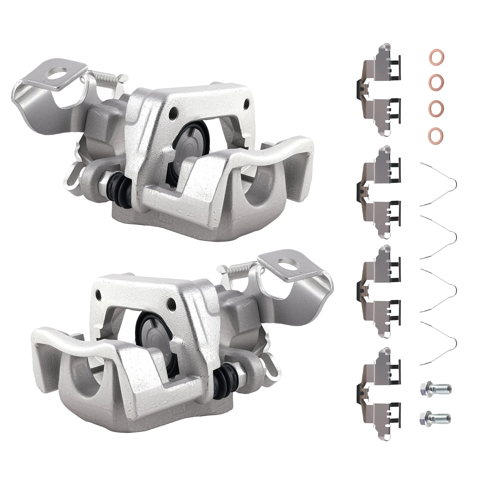 Rear Left & Right Brake Caliper Pair for Toyota Prius (2010–2015) 19-B6287 19B6286
