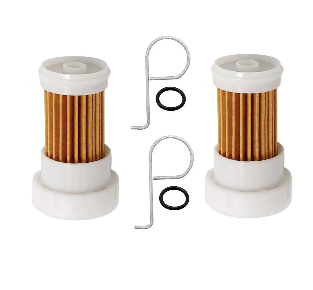 2Pcs Fuel Filter Element for Yamaha F250 LF250 (2000–2023) 6P2-WS245-00