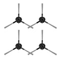 Set of 4 Side Brushes for Airzeen R7 J10 Laresar P10 Robot Vacuum Cleaner