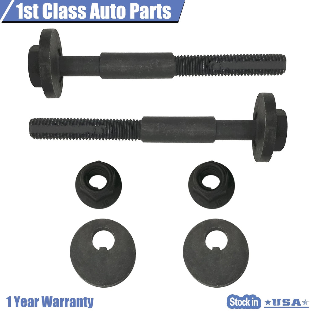 2Pcs Cam Bolt Kit Rear Lower for Chevy Malibu Saab 9-3 G6 (1999–2012)