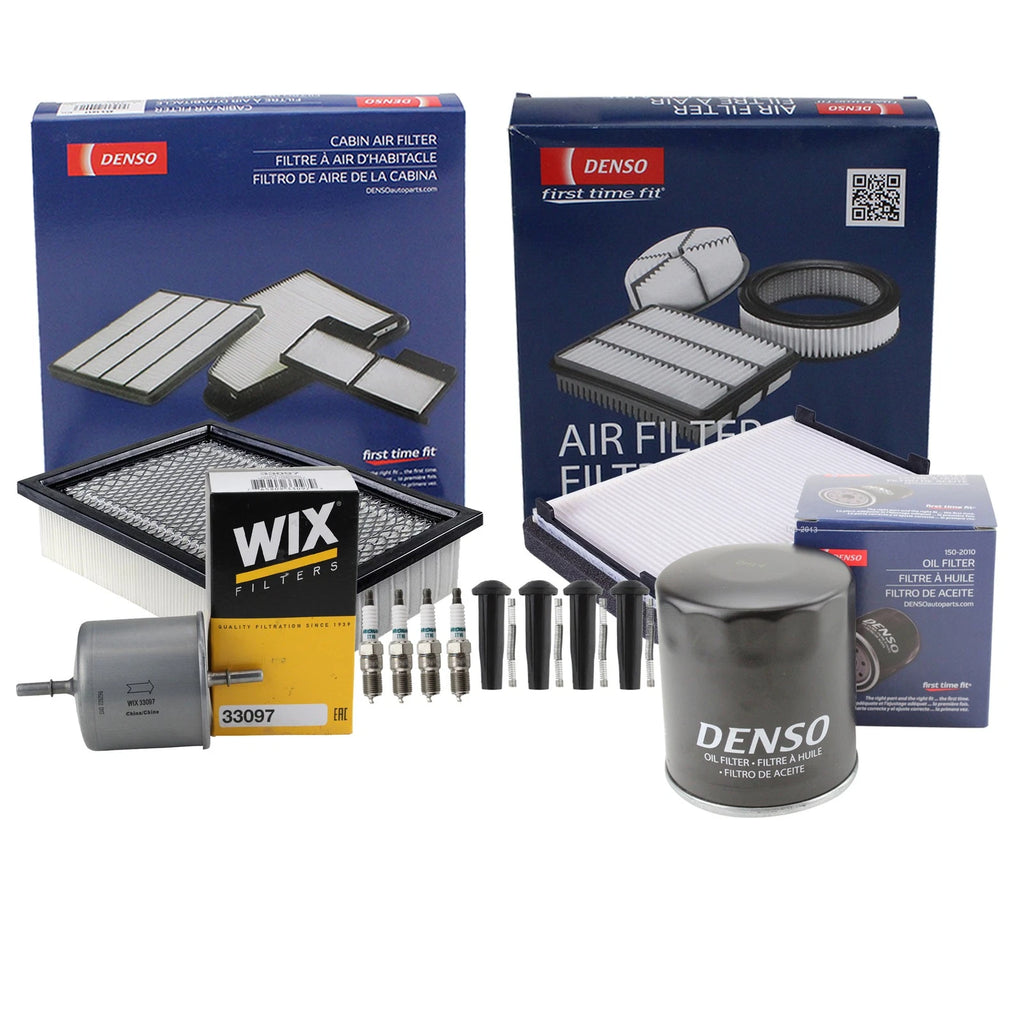 Tune Up Kit 4 Spark Plugs & Boots for Ford Escape Mariner Tribute (2001–2012)