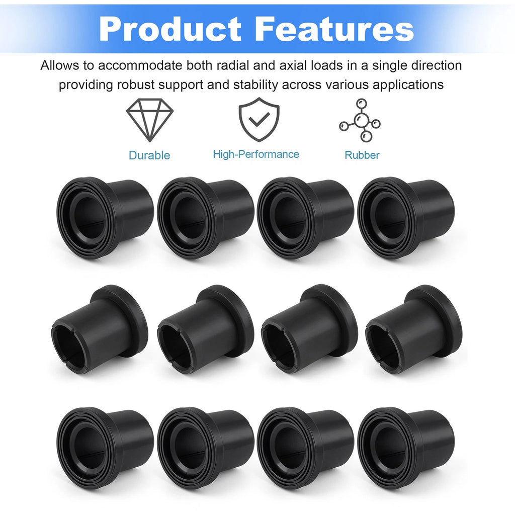 12X A-Arm Bushing Isolators M158746 for John Deere Gator 625i 825i 5E 6E 6D