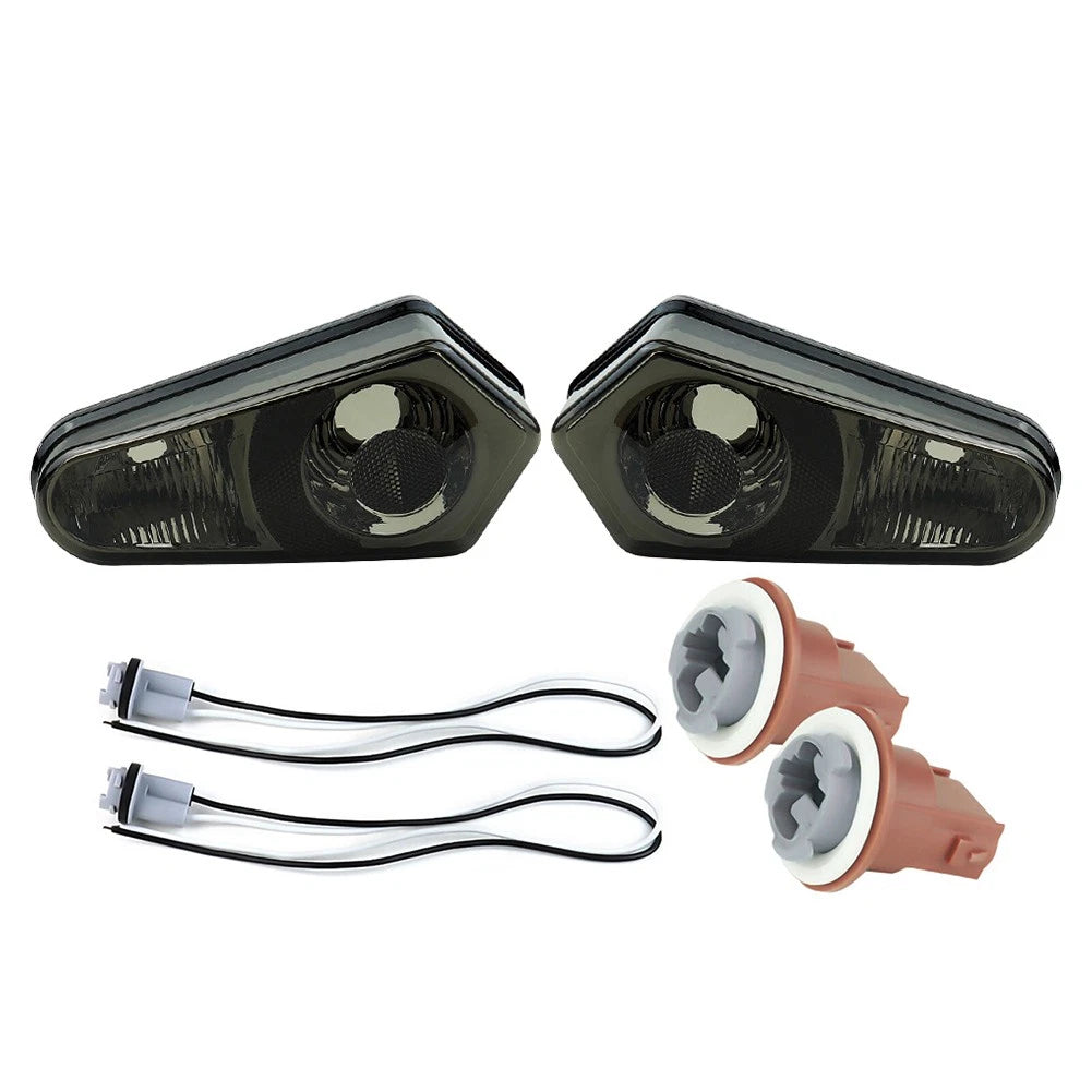 2X Tail Light Cover for Polaris RZR 800 (2008–2014) Sportsman 500 (2005–2013) Black