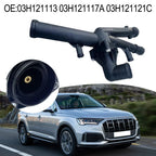 Thermostat Assembly Sleek Black for Vehicles with OEM Numbering