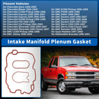Intake Manifold Plenum Gasket for Chevrolet Astro C1500 (1995–2005) & GMC Safari (1996–2005)