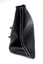 Emergency Brake Boot for Volvo S60 (2005–2008) - Leather Synthetic, White Stitch