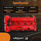 Aluminum Valve Cover Set for Lincoln MKC MKZ 2.0L (2013–2016)