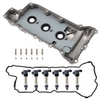 6 Coils Spark Plugs Valve Cover for Buick Enclave LaCrosse (2009–2017)
