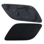 Front Left Headlight Washer Nozzle Cover for Audi (Gloss Black)