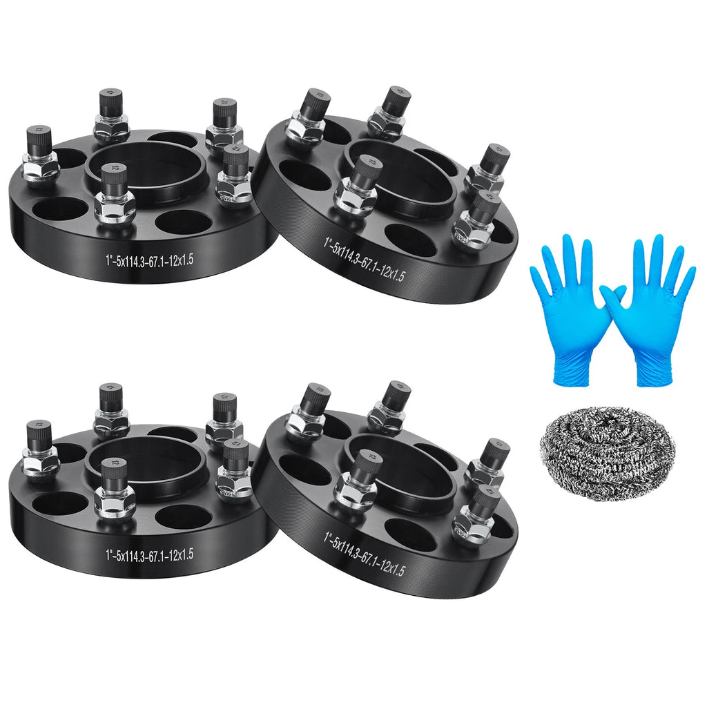 Set of 4 Hub Centric Wheel Spacers for Mazda MPV (2000–2005)