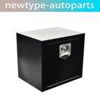 Underbody Tool Box for Pickup Truck (18''×14''×16'', Black Steel)