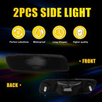 2X Smoked Lens Side Marker Light Housings for Lexus Toyota Prius Scion xA (2004–2009)