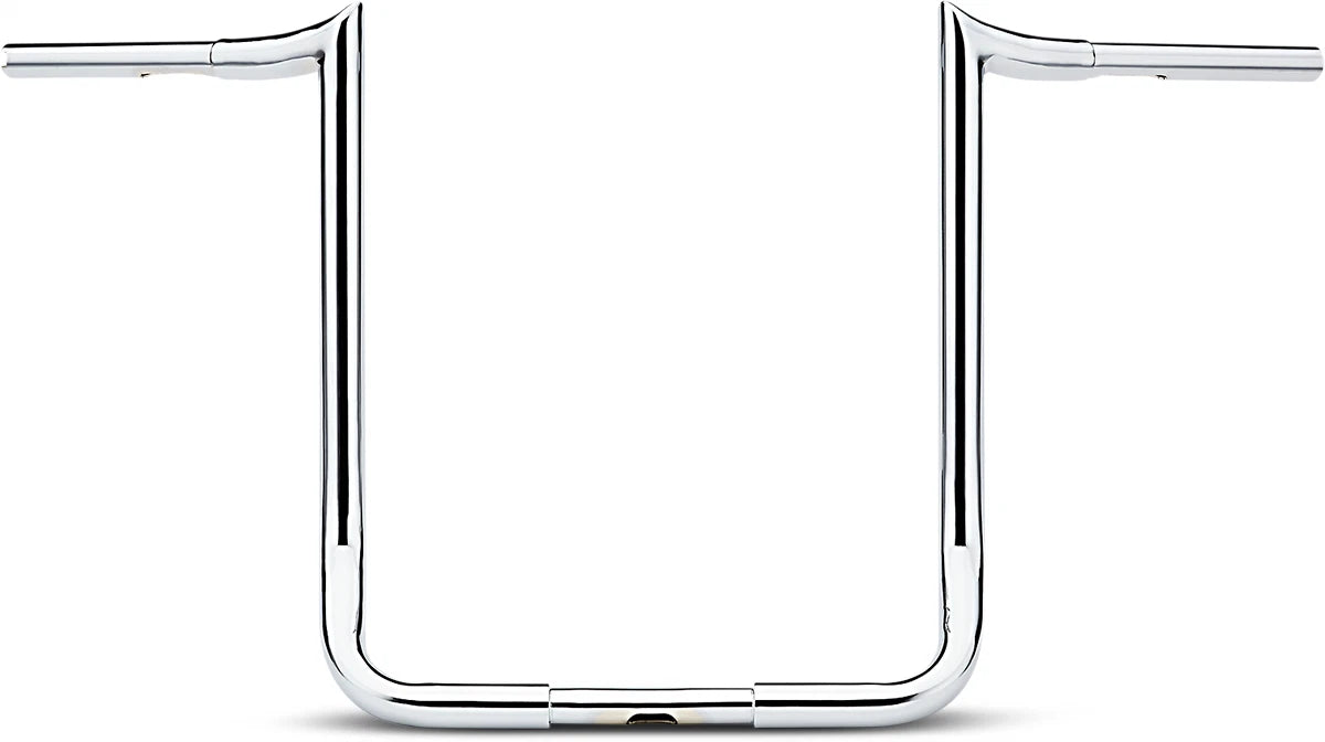 1-1/4" Prime Ape Bagger Handlebar for Harley (Chrome, 18", LA-7352-18)