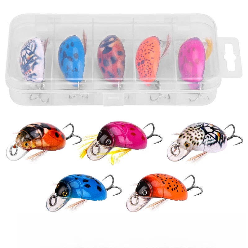 Floating Hard Bait Fishing Lure for Beetle