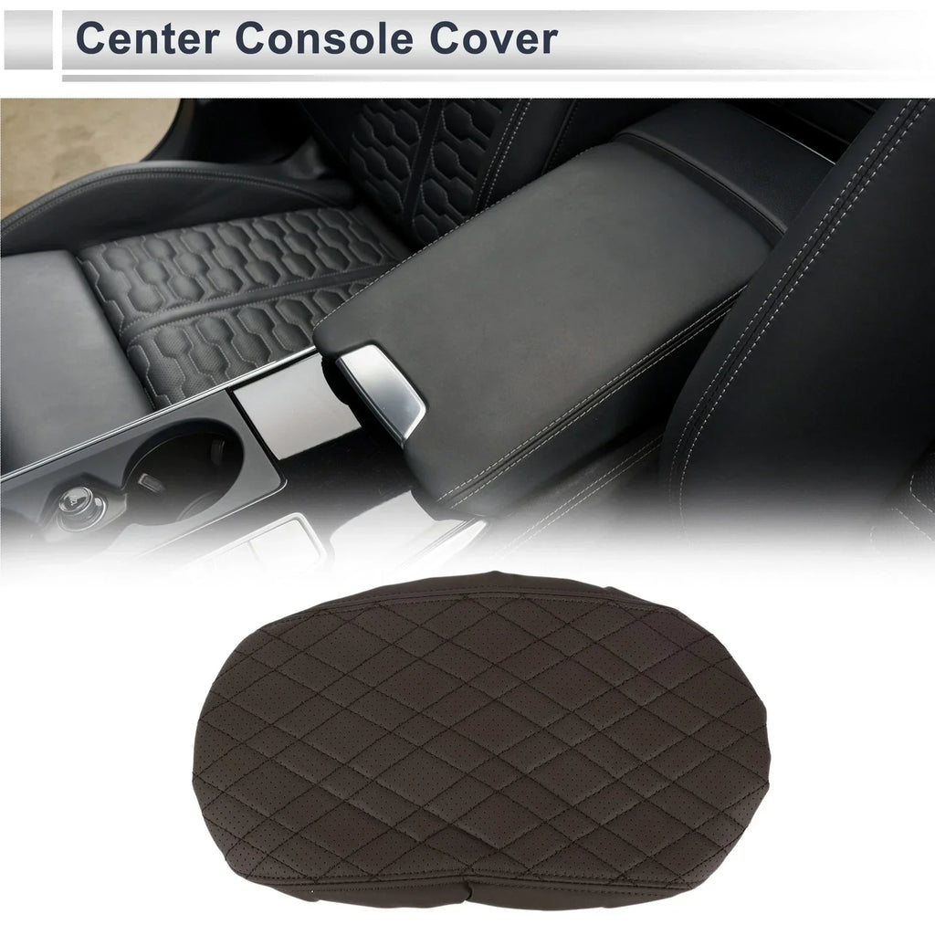Car Center Console Cover for BMW X3 Deep Brown 1 Pc (2018-2024)