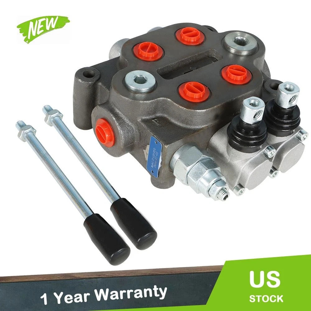 2X Hydraulic Directional Control Valve 25 GPM for Make Model (YYYY–YYYY)