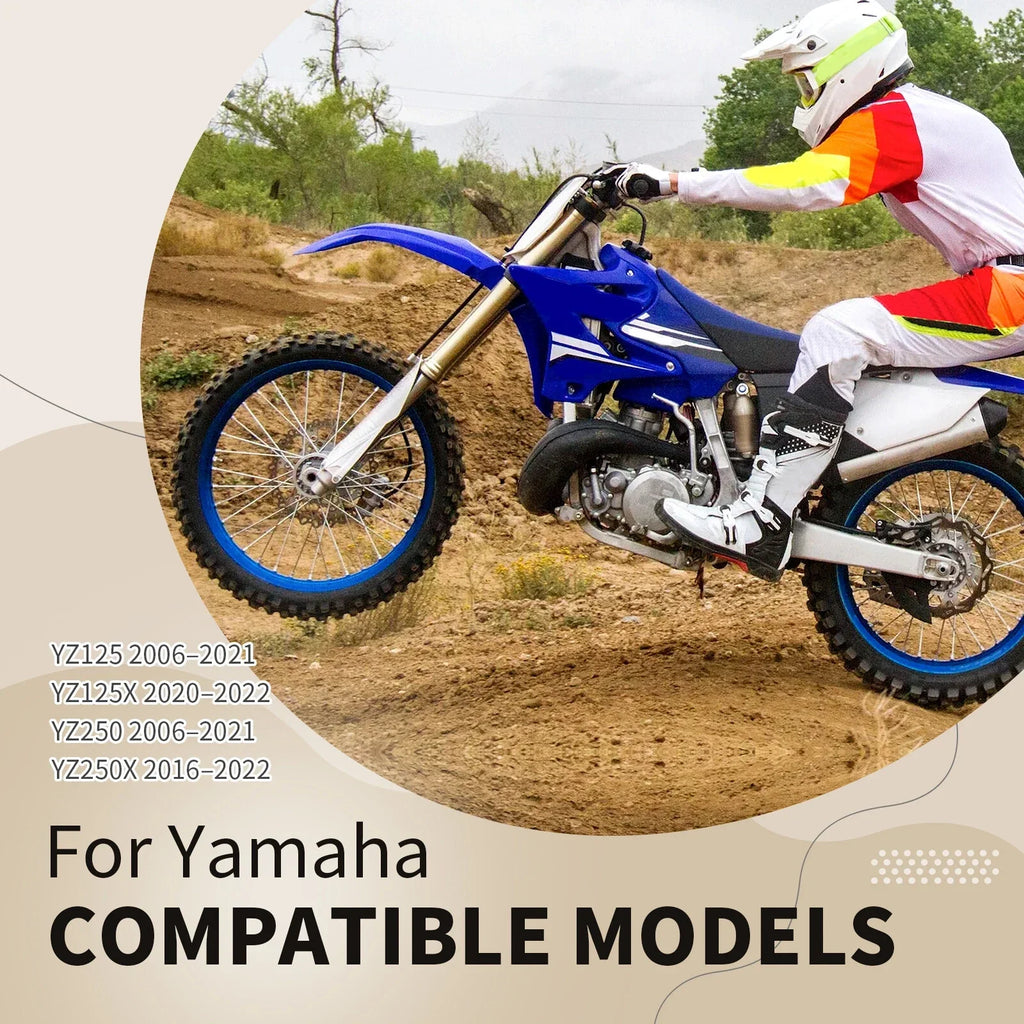 Radiator Guards Grill Blue 2 x for Yamaha YZ125 YZ250 (2006–2021)