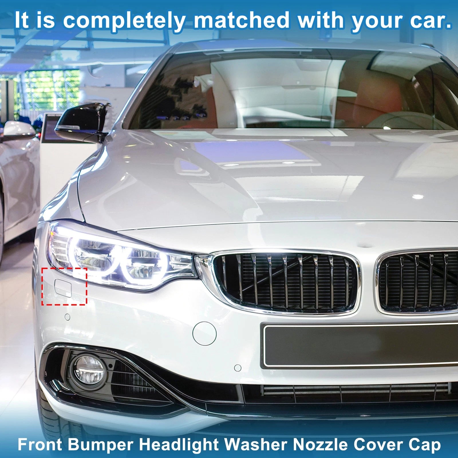Front Right Washer Nozzle Cover Cap No. 51117363394 for BMW 428i (2014–2016)