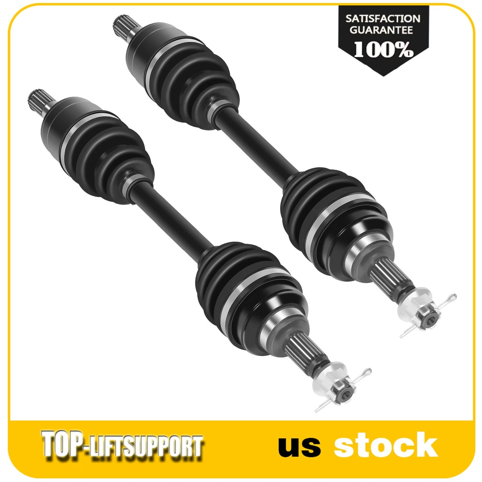 2Pcs CV Axle Shaft Assembly for Honda FourTrax 300 (1998–2000)