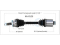 Surtrack CV Axle Shaft for - Front Passenger Right KA-8129