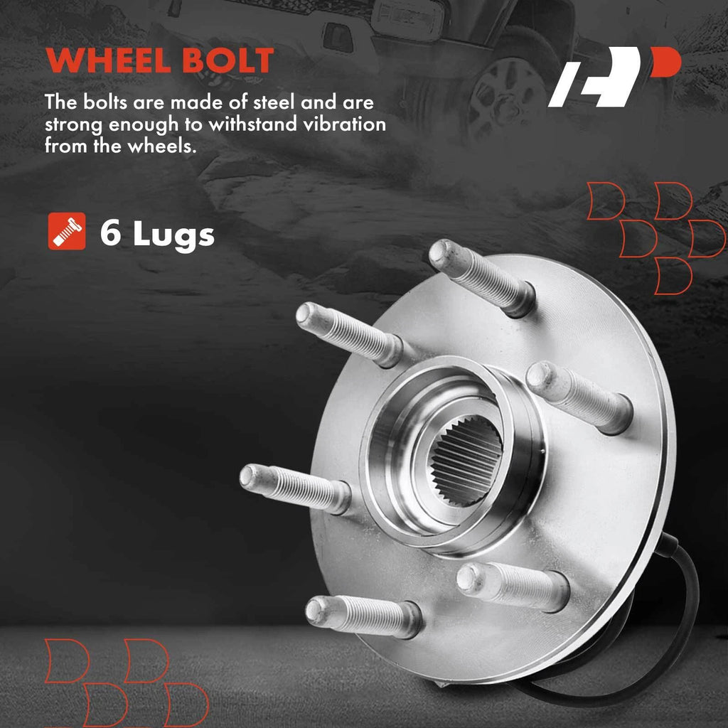 CV Axle Shaft + Wheel Hub for Chevy Silverado 1500 (2007–2018)