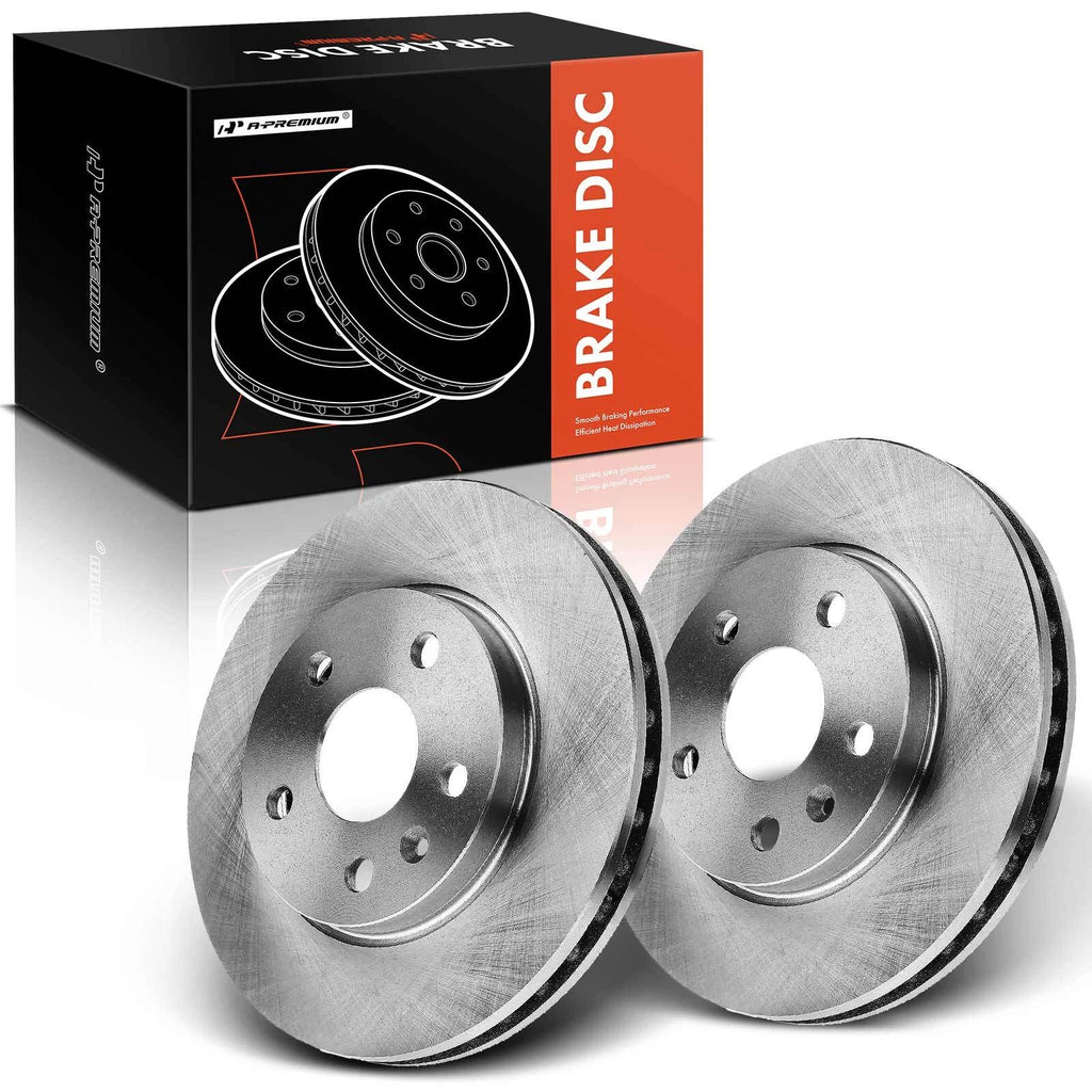 Front Disc Brake Rotors for Chevy Malibu (2013–2016) Buick LaCrosse (2012–2016)