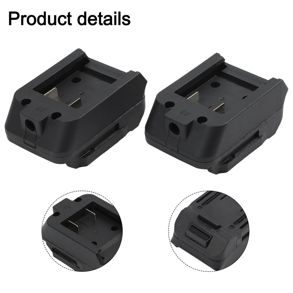 2X 18V Battery Adapter for BL1830 BL1840 BL1850 (2106) Connectors