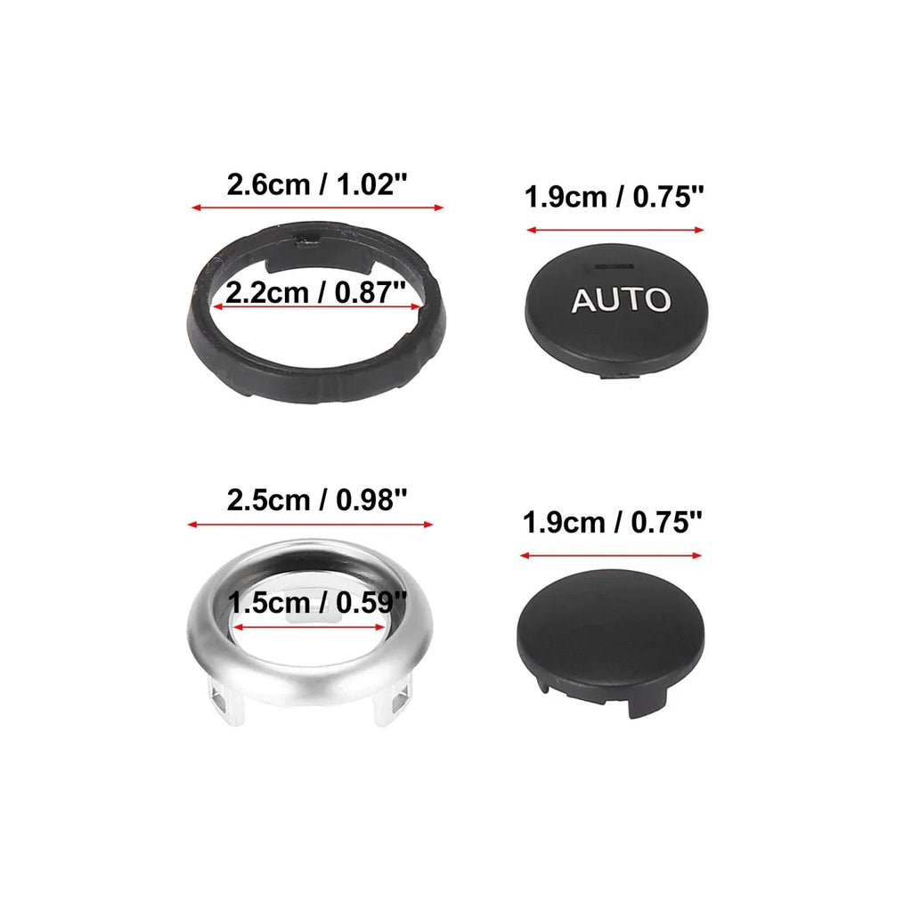 Repair Kit AC Knob Climate Control Switch Button for BMW 5/6/7 Series X5/X6