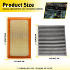 Cabin Air Filter for Toyota Camry Sienna Avalon Highlander (YYYY–YYYY)
