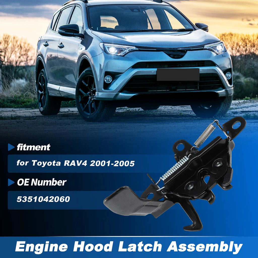Engine Hood Latch Assembly for Toyota RAV4 (2001–2005) 5351042060