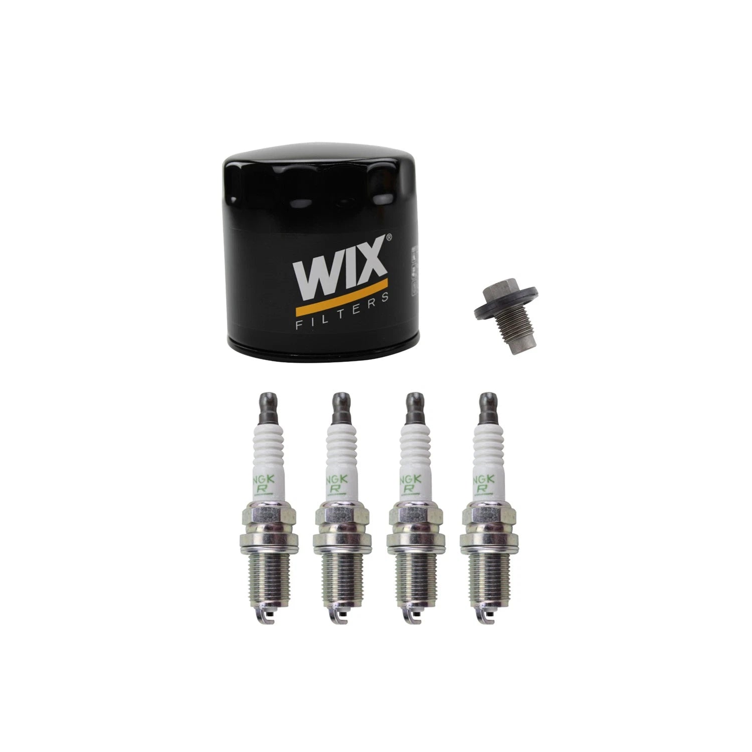 Wix Engine Oil Filter & NGK V-Power Spark Plugs Set for Sebring 2.0L (2001–2006)