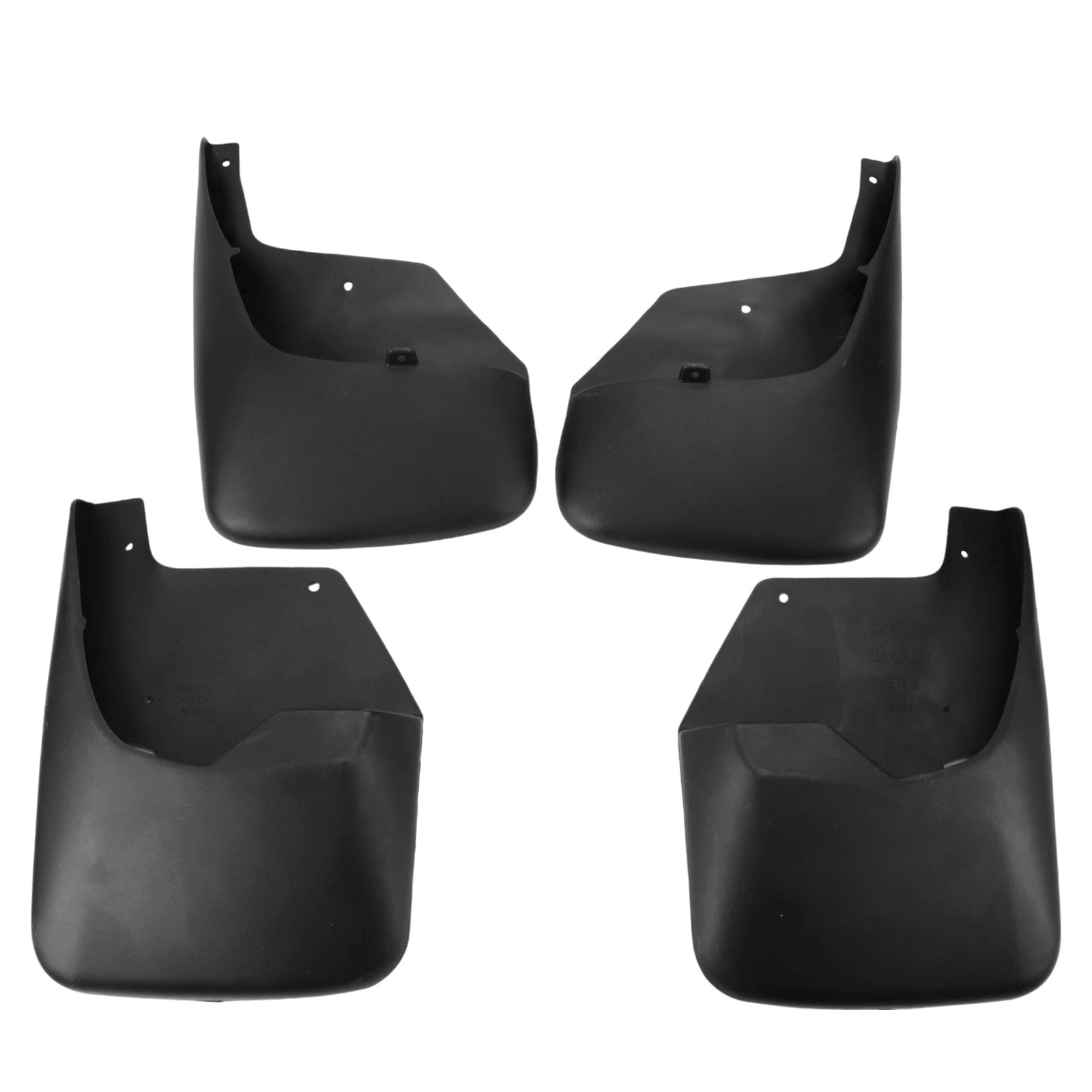 Mud Flaps Splash Guards for Chevrolet Trailblazer (2002–2009) W/ Mounts