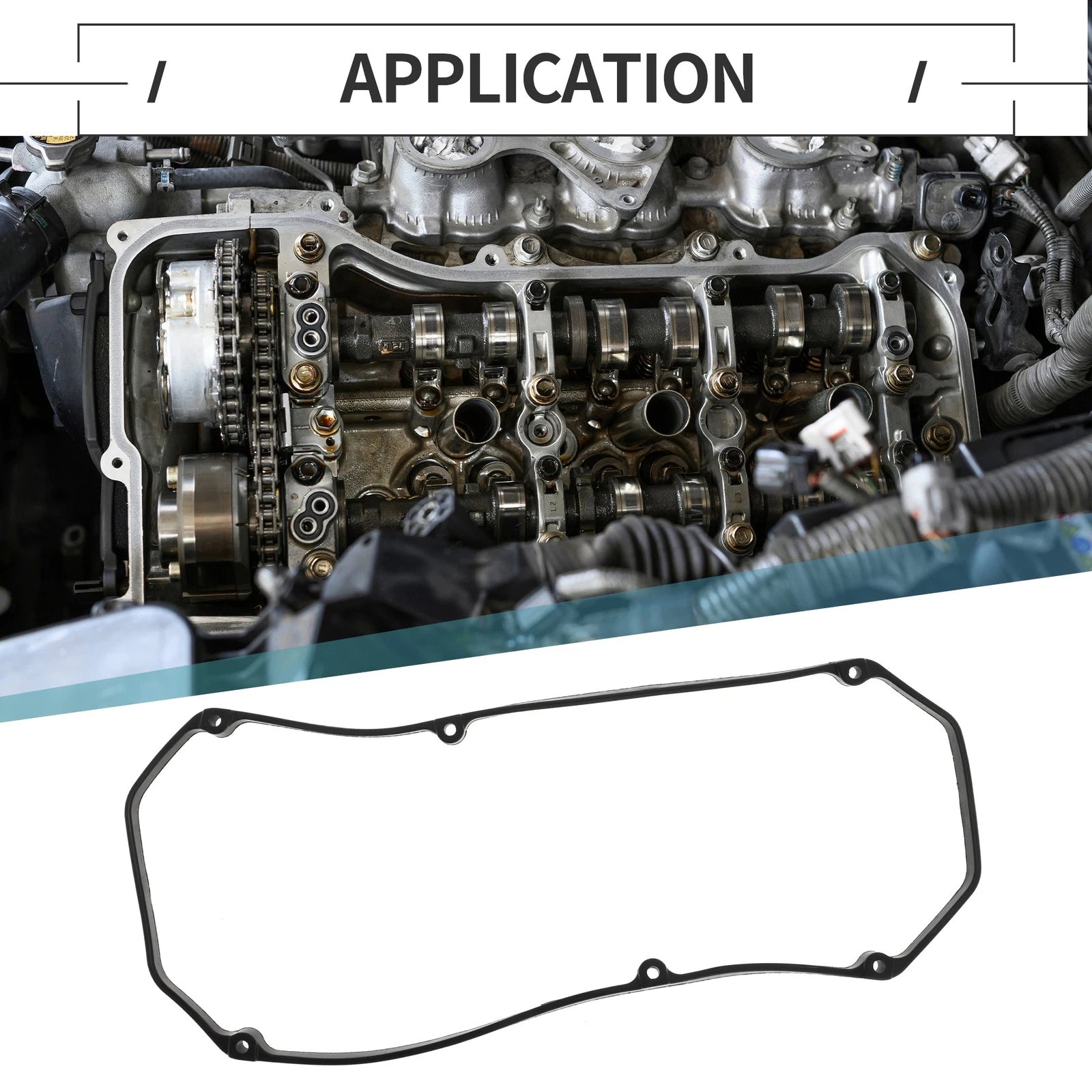 Valve Cover Gasket for Mitsubishi Lancer (2002–2007) No VS50535R/MD188435