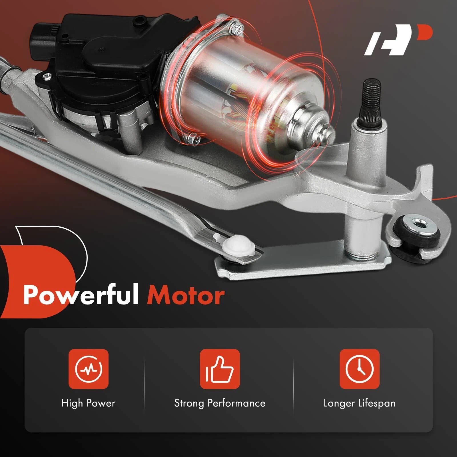 Wiper Motor & Linkage Assembly for Chevy Malibu, Impala (2013-2015)