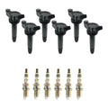 Set of 6 Ignition Coils & NGK Iridium Spark Plugs for Camry ES330 Solara (2002–2006)