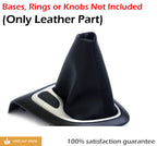 Automatic Shift Boot Cover for Dodge Dart (2013–2016) Black PVC Leather